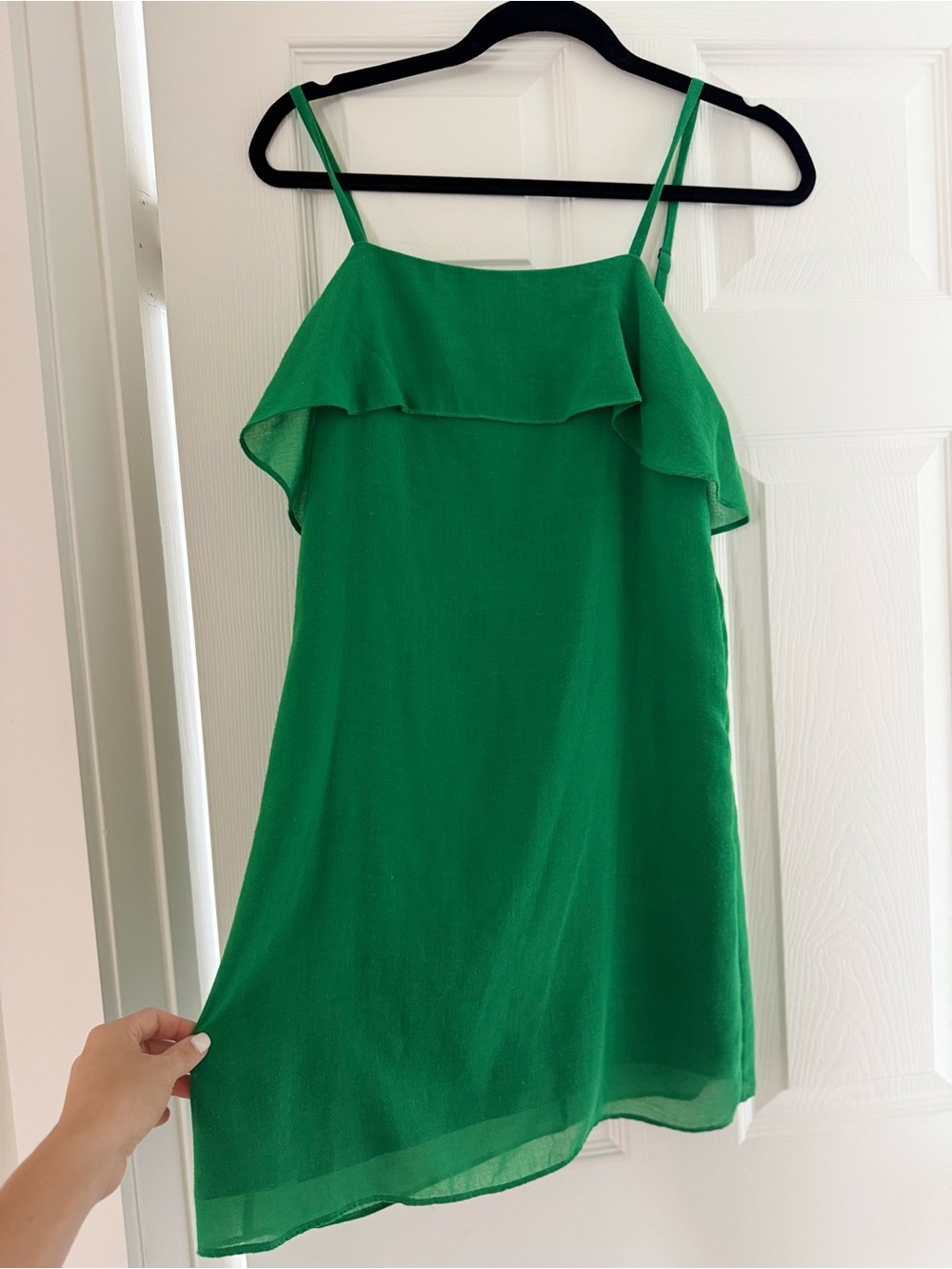 Alice & Olivia Green Babydoll Dress Size XS
